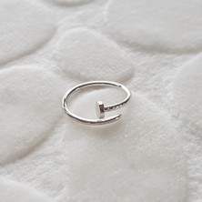 Canka Çivi Model Gümüş Yüzük