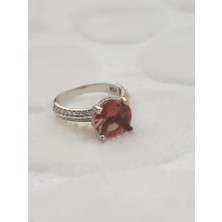 Canka Sultanit Taşlı Gümüş Yüzük