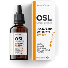 Osl Hydra Shine Sun Serum Spf 50+ SPF50+ Nemlendirici Güneş Serumu 30 ml