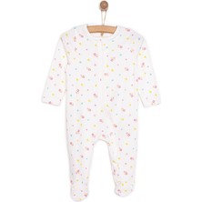 HelloBaby Yenidoğan Kız Patikli Tulum Kız Bebek