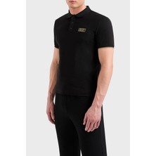 Ea7 Polo Pamuklu Slim Fit Düğmeli Polo Yaka T Shirt Erkek Polo Yaka T Shirt 7M000022 AF10342 UC001