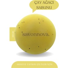 Savonnova Aktif Akne Ve Sivilceler Için Doğal Çay Ağacı Sabunu Katkısız Sabun 100 Gr