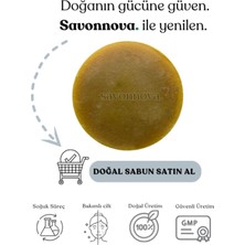 Savonnova Doğal Kojik Asit Kolajen Sabunu, Komedonlu Ciltler Için Zengin Vitaminli Sabun 100 Gr