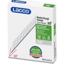 Lacco Maket Bıçak Yedeği 30 Derece Aplikasyon Maket Bıçağı