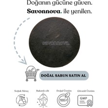 Savonnova Doğal Aktif Karbon Sabunu Katkısız Sabun 100 Gr