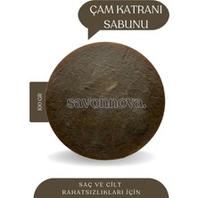 Savonnova Doğal Çam Katranı Sabunu, Katkısız Sabun 100 Gr