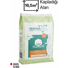 Ventrawall - Yeşil Dekoratif Ucuz Duvar Boyası - G05 - 5 kg