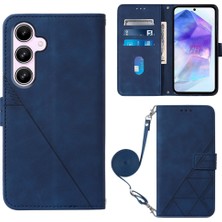 Zunhai Samsung Galaxy A55 Için Crossbody Deri Kılıf (Yurt Dışından)