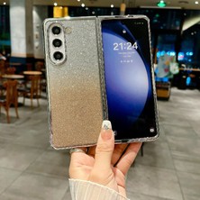 Zunhai Samsung Galaxy Z Fold3 Için Elektrokaplama Parıltılı Telefon Kılıfı (Yurt Dışından)