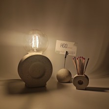 Hgo Atelier O'lamp Kum Rengi Mini Masa Lambası