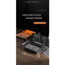 King'sdun UF TOOLS 150 Parça Hassas Tornavida Seti KS-840150