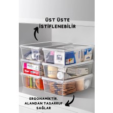 Hilamingo Home 20'li Set Kendinden Kapaklı Derin Dondurucuya Uygun Saklama Kabı 1 Lt. ve 2 Lt.