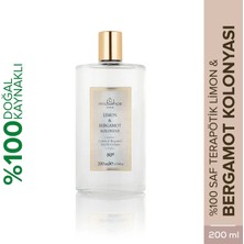 Misbahçe Limon Bergamot Kolonyası 200 ml