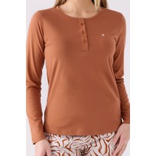 Pierre Cardin 8862 Kadın Uzun Kol Pijama Takım