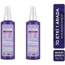 L'Oréal Paris Color Vive Sarı Saç Kurtarıcı Mor Sıvı Bakım Kremi 150 ml x 2 Adet