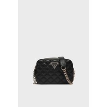 Guess Giully Logolu Kapitoneli Zincir Askılı Çanta HWQG8748140 Kadın Çanta HWQG87 48140 Bla