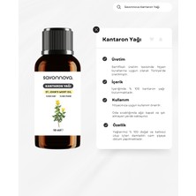 Savonnova Doğal Kantaron Yağı %100 Saf 10 ml