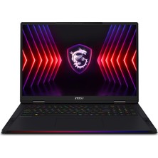 MSI RAIDER 18 HX A14VIG-468TR Intel Core i9 14900HX 64GB 2TB SSD RTX4090 Windows 11 Home 18" UHD+ Taşınabilir Bilgisayar