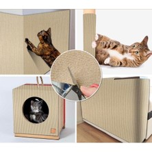 Patimom Kendinden Yapışkanlı Kedi Tırmalama Matı 30x50 cm - Kedi Tırmalama Halısı - Koltuk Koruyucu 30x50 cm