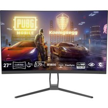 Thull Vision TG-VSN27C-120 27” 120Hz 1ms Freesync+Gsync  Fhd LED (Hdmı+Dp) Va Frameless Curved Gaming Monitör