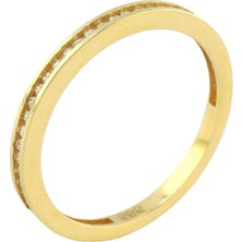 14 Ayar Altın Tasarım Yüzük  -  0182455