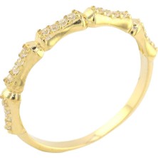 14 Ayar Altın Tasarım Yüzük  -  0181919