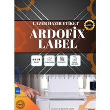 Ardofix Hazır Lazer Etiket 210X297MM 100 Adet