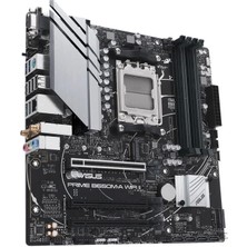 Asus Prıme B650M-A Wıfı Iı Ddr5 6400MHZ 1xvga 1xhdmı 1xdp 2xm.2 USB 3.2 Matx Am5 ( Amd Am5 7000 Serisi Ile Uyumlu )