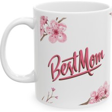 Dreamgift -Annelere Tatlı Bir Sürpriz: Best Mom Kupa, French Press ve Kuru Çiçek Demeti Seti