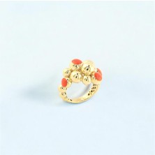 14 Ayar Altın Tasarım Yüzük  -  0181347