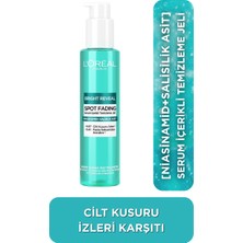 L'oréal Paris Bright Reveal Spf 50+ Koyu Leke Karşıtı Fluid Günlük Yüz Güneş Kremi 50ML + Bright Reveal Cilt Kusuru Izi Karşıtı, Serum Içerikli Temizleme Jeli Niasinamid+Salisilik Asit 150ML