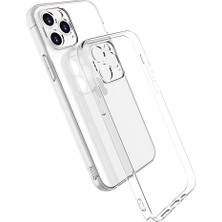 Denza Case Apple iPhone 16 Pro Max Kılıf Şeffaf Silikon Kapak - Şeffaf