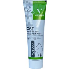 Vetdeluxe Anti Stress Relax Malte Paste Sakinleştirici Tüy Yumağı Önleyici Yetişkin Kedi Malt Macunu 100 gr