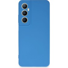 Denza Case Realme C65 Kılıf Soft Pürüzsüz Silikon Kılıf - Mavi