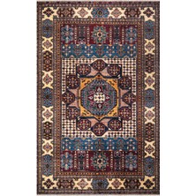 Efes 2304 Geleneksel Motif Yumuşak Doku Leke Tutmayan Modern Halı Kilim