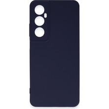 Denza Case Realme C65 Kılıf Soft Pürüzsüz Silikon Kılıf - Lacivert