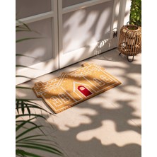 Madame Coco Bastille Kapı Önü Paspası - Naturel - 45 x 75 cm