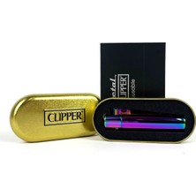 Ciyu Clipper Icy Renk Metal Kutulu Çakmak