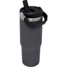 Stanley The Iceflow Flip Straw Pipetli Termos Bardak 0,89 Lt Füme