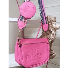 Çok Gözlü Pembe Tote Bag