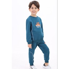 Toontoy Erkek Çocuk Baskılı Eşofman Takım