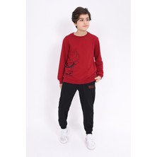 Toontoy Erkek Çocuk Baskılı Eşofman Takım