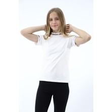 Toontoy Kız Çocuk Baskılı Okul Tişört