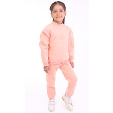 Toontoy Kız Çocuk Baskılı Eşofman Takım
