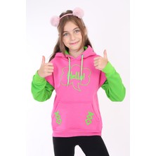 Toontoy Kız Çocuk Baskılı Sweatshirt
