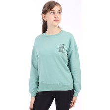 Toontoy Kız Çocuk Baskılı Sweatshirt