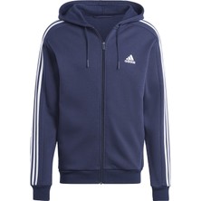 Adidas Sportswear IJ6478 Essentials Fleece 3-Stripes Full-Zip Hoodie