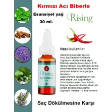 Orising Vs/ı Essential Oil Caduta Saç Bakım Yağı YakıcıIsıtıcı Etkisi 30 ml