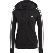 Adidas Sportswear GL0792 Essentials French Terry 3-Stripes Full-Zip Hoodie