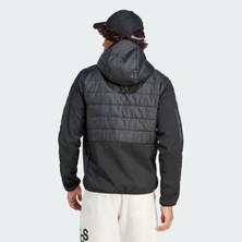 Adidas Sportswear IN7195 Essentials 3-Stripes Insulated Hooded Hybrid Jacket